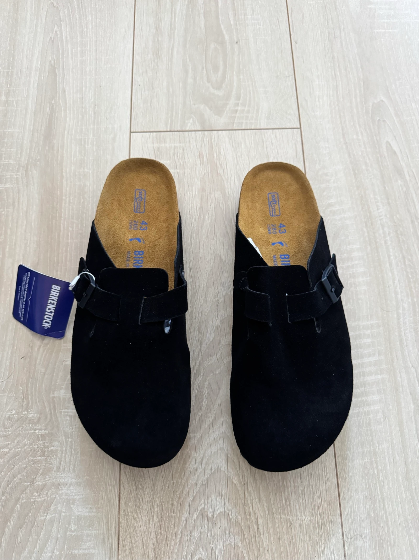 Birkenstock Boston Zwart Leer Maat 43 NIEUW – photo 3